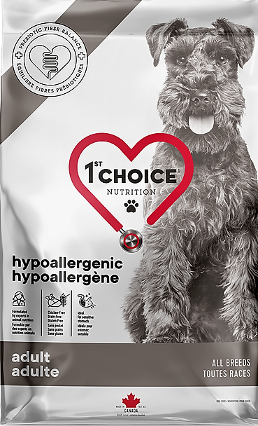 картинка 1st Choice HYPOALLERGENIC сухой гипоаллергенный корм для собак с Уткой, 12 кг. от магазина ЗооПланета+