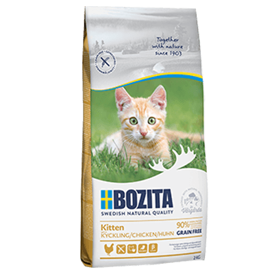 картинка BOZITA Kitten сухой корм для котят и беременных кошек  от магазина ЗооПланета+