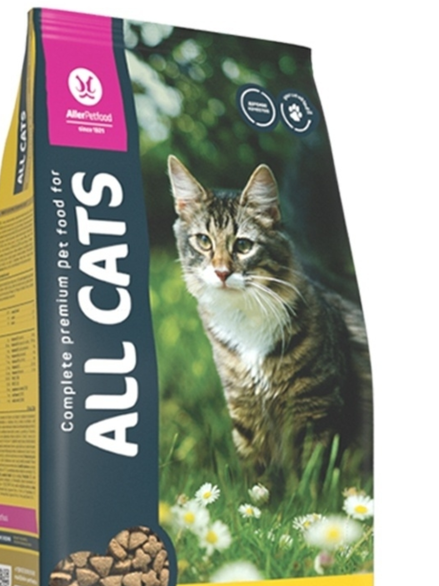 картинка All Kats сухой корм для кошек КУРИЦА от магазина ЗооПланета+