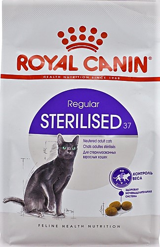 картинка ROYAL CANIN Sterilised 37 сухой корм для кошек от магазина ЗооПланета+