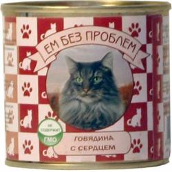 картинка ЕМ БЕЗ ПРОБЛЕМ консервы для кошек ж\б, 410 гр.  от магазина ЗооПланета+